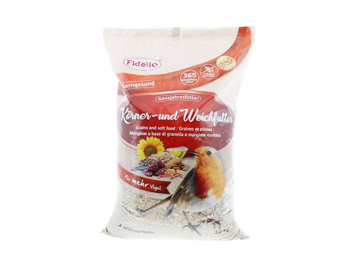 Fidelio Vogelfutter Körner & Weichfutter