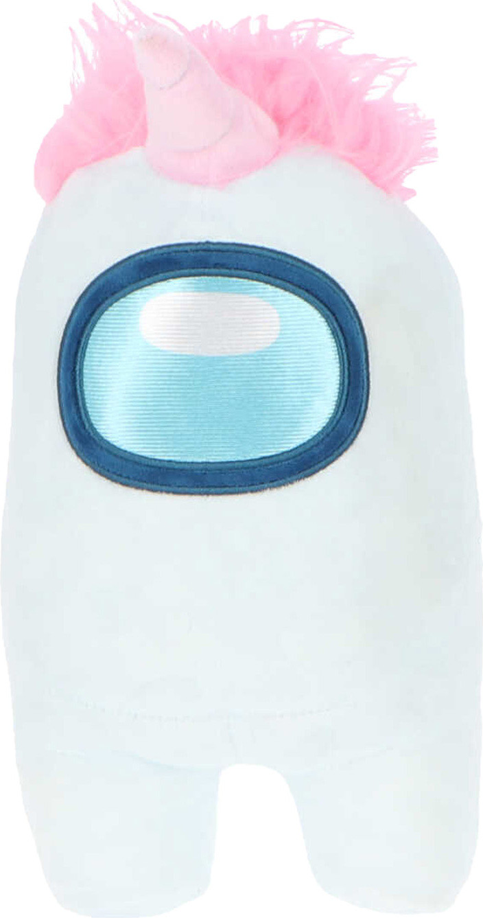 Among Us pluche knuffel wit, 30 cm