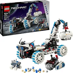 LEGO Technic 42211 Lunar Outpost Mondrover-Raumfahrzeug Bausatz, Mehrfarbig