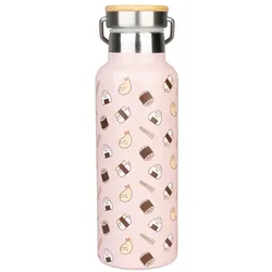 Pusheen - Thermoflasche aus Edelstahl s Griff aus der Kollektion Sushi Roll 500 ml