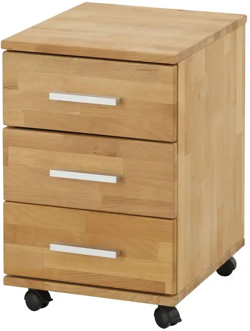Höffner Rollcontainer  Chemnitz ¦ holzfarben ¦ Maße (cm): B: 35,5 H: 60 T: 46.0