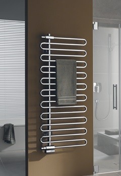 Kermi Badheizkörper Icaro 1866x600x58 mm, Glanzsilber Metallic, Wärmeleistung 804 W, CRV1A180060WXXK CRV1A180060WXXK