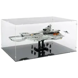 iDisplayit Acryl-Display XL für LEGO 76354 S.H.I.E.L.D.-Helicarrier (Mit schwarzem Boden)