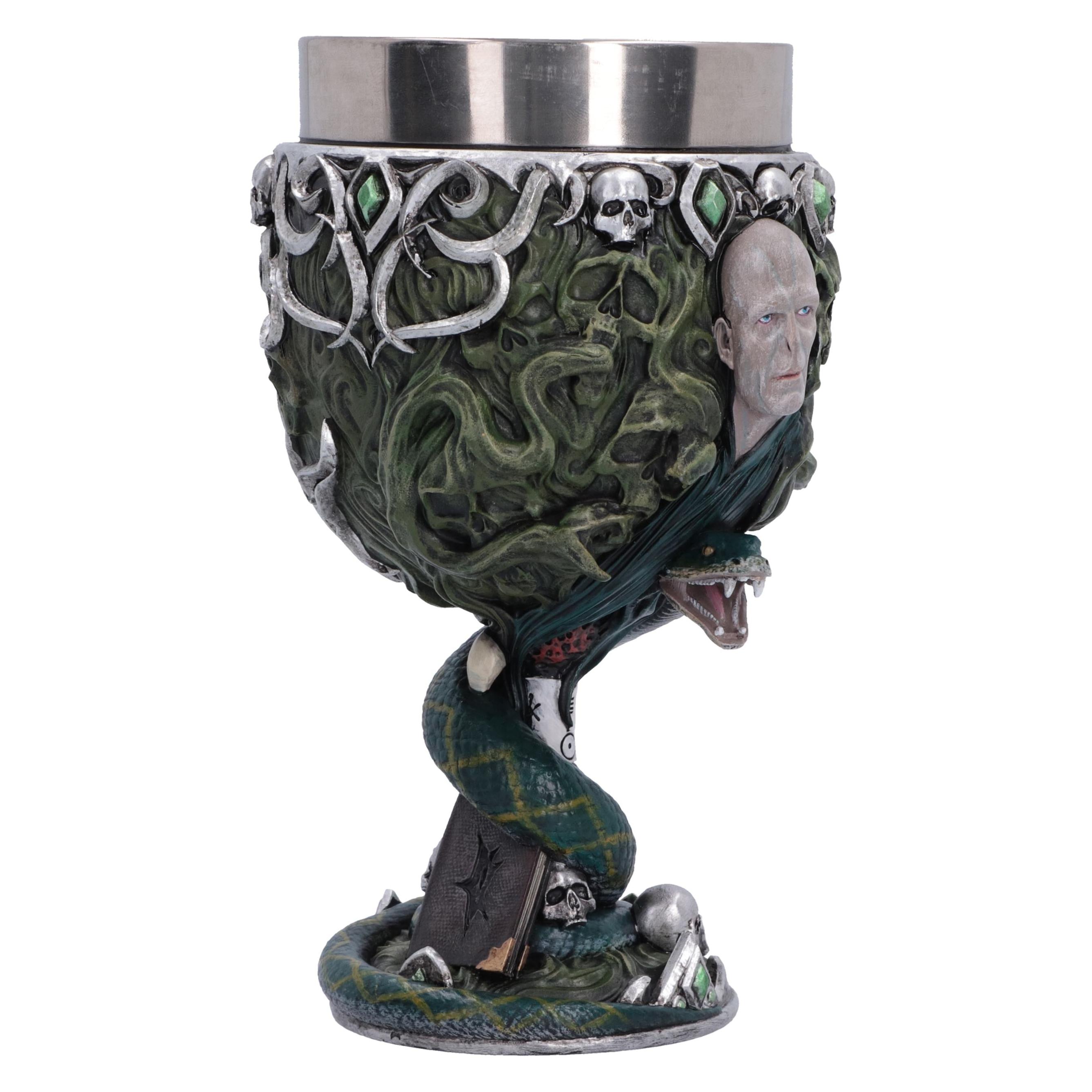 Nemesis HARRY POTTER - Voldemort - Calice en résine 19cm (B7726C26)