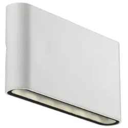Nordlux weiße LED Außen-Wandleuchte KINVER 2x6W