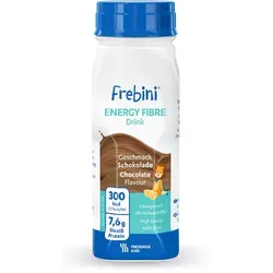 Frebini Energy Fibre Trinknahrung Schokolade für Kinder 4X200 ml