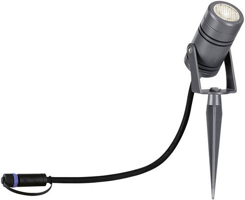 Paulmann 94367 Beleuchtungssystem Plug & Shine LED-Wandleuchte LED 12W Warmweiß Grau