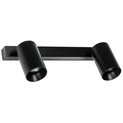 Faro Wand- und Deckenleuchte STAN 2xGU10, IP20, schwarz matt FAR-43743