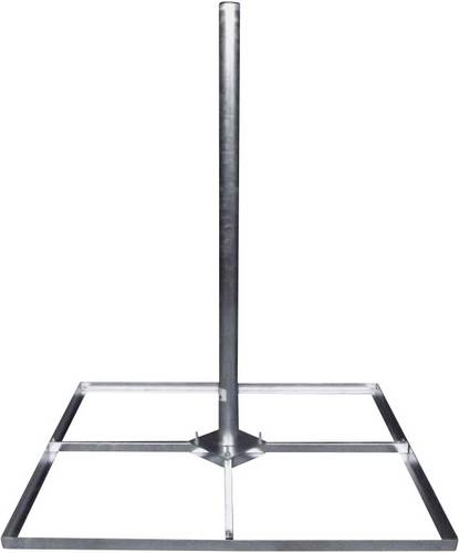 Smart TS100 SAT-Standfuß Produktabmessung, Ø: 50mm Silber