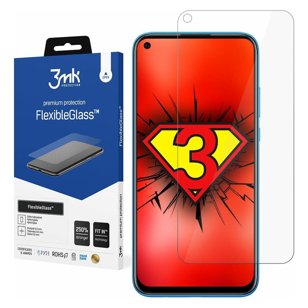 3MK FlexibleGlass Huawei P20 Lite 2019 Szkło Hybrydowe (1 Stk., Huawei P20 Lite) (3mk Glass(813))