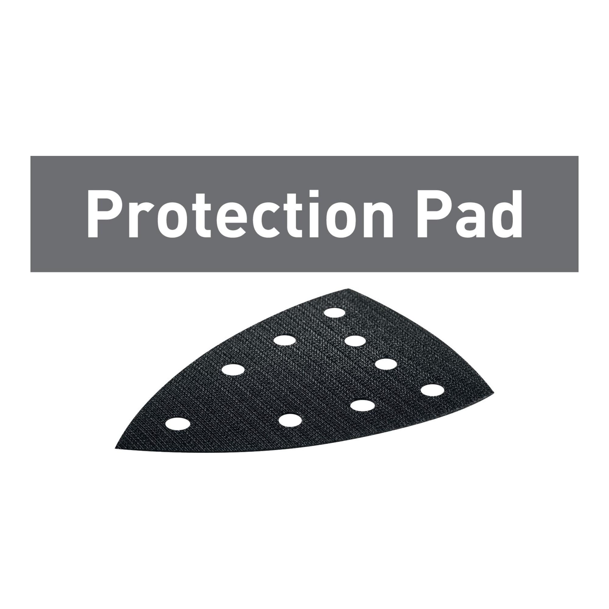 Festool PP-STF DELTA/9/2 Protection Pad mit stabilem Material und einfacher Montage für den Schutz des Schleiftellers in Deltaschleifern, 577537)
