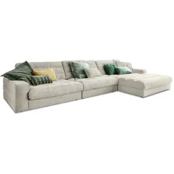 Portobello Ecksofa Weston Cord Light Grey