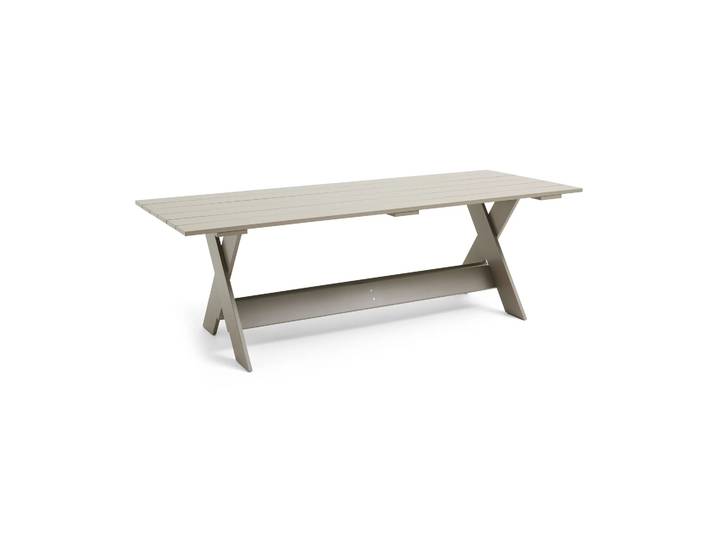 HAY Crate Dining Table Tisch 180x89,5 cm Kiefernholz lackiert London fog