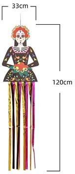 Uplift Treasures Halloween Crashing Witch Tree Hanging Outdoor Decoration flower Bride