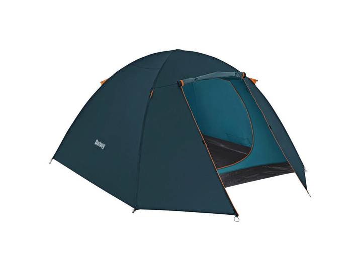 P & B Zelt 68141, Dunkelgrün, Kunststoff, Glas, 240x140x280 cm, SGS-geprüft, Freizeit & Co, Camping, Zelte