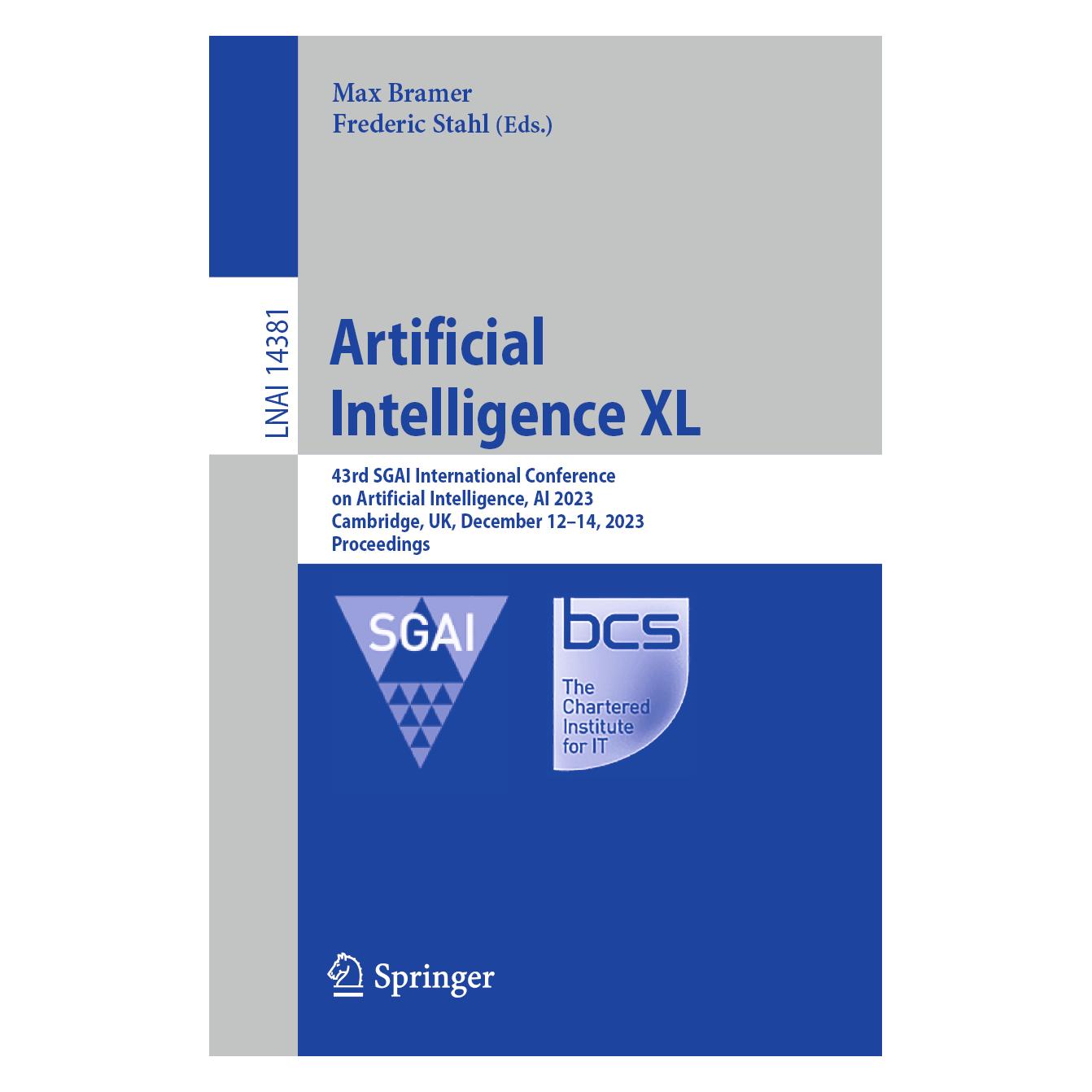 Springer Artificial Intelligence XL (Englisch, Softcover, Frederic Stahl, Max Bramer) (56977639)