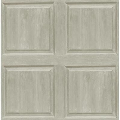 NextWall Arthouse Washed Faux Panel Peel and Stick Wallpaper