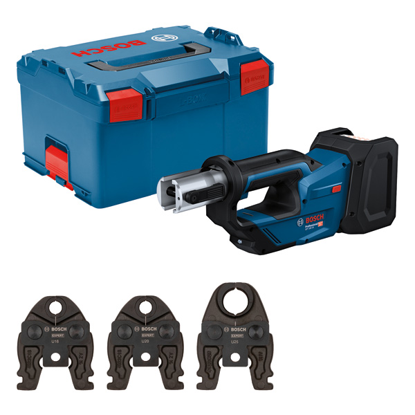 Bosch Akku-Presswerkzeug GPT 18V-19, L-BOXX 238, Kit U 06019M2003