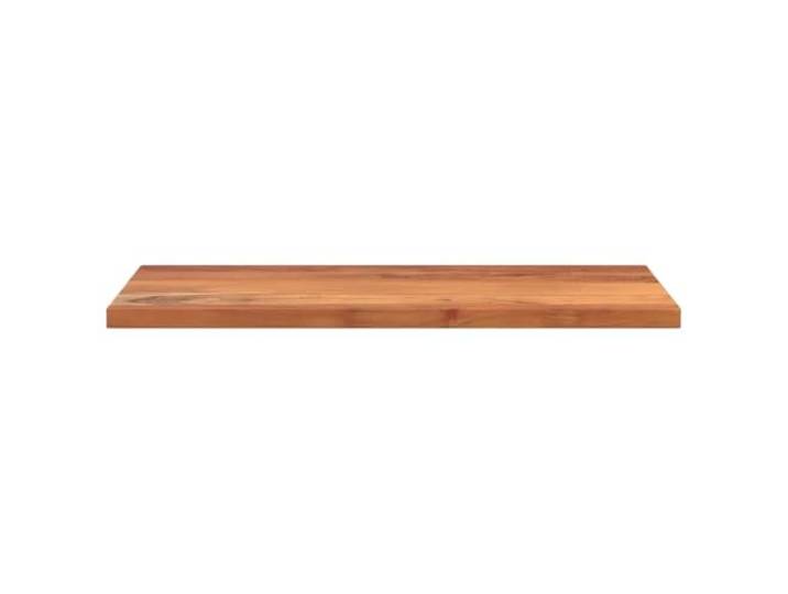 KTHLBRH Tischplatte rechteckig Massivholz Akazie 120 x 50 x 2,5 cm Rustikales Design, leicht zu reinigende glatte Oberfläche, vielseitig einsetzbar für Bar oder Kreativität
