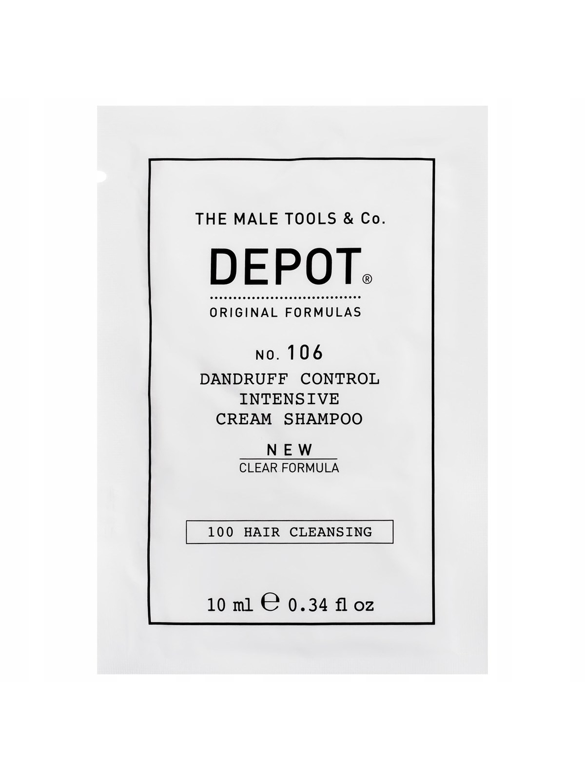 Depot - Shampoo - Anti-Dandruff - 10 ml