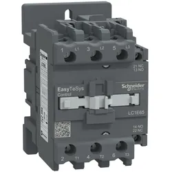 Schneider Electric LC1E65M5 Easy TeSys Leistungsschütz 3P 65A 1NO+1NC 220V AC 50Hz