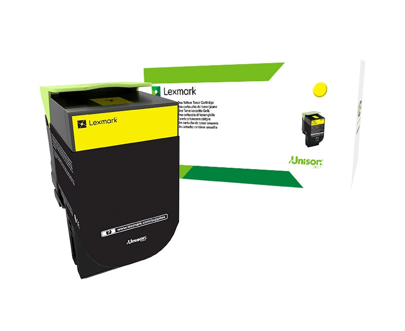 Lexmark 70C2HYE High Yield Corporate Toner Gelb für ca. 3.000 Seiten