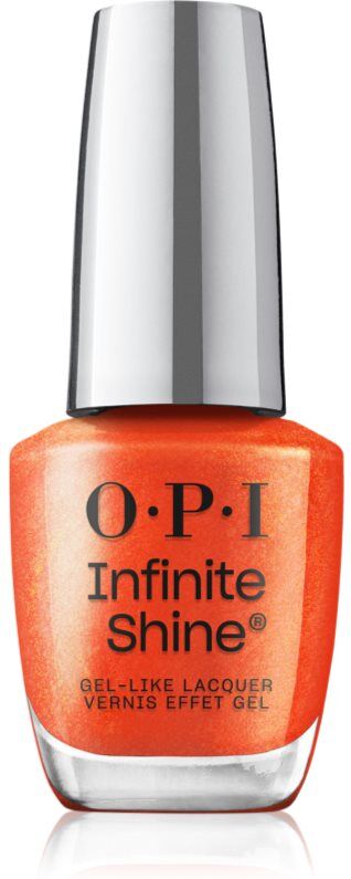 OPI The new OPIcons Infinity Shine nail polish shade Shock Em Orange 15 ml