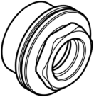 Dornbracht Verlängerung 1287097090 für Up-Grundkörper, 20 mm