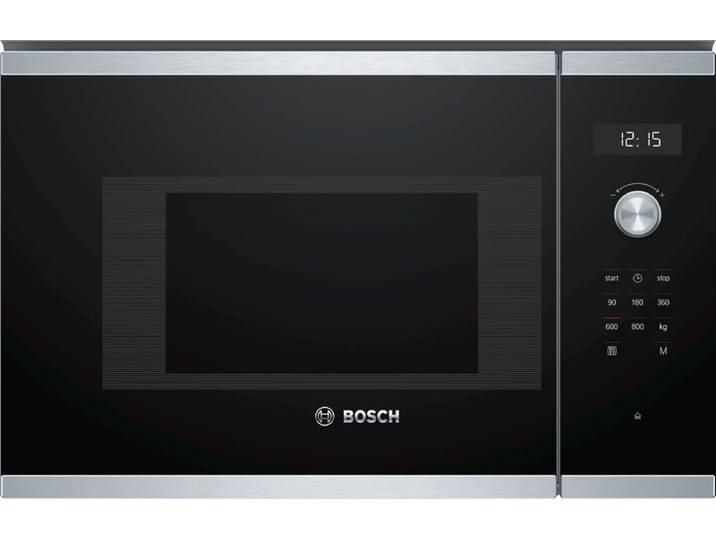 Bosch Serie 6, Einbau-Mikrowelle, Edelstahl, BFL524MS0