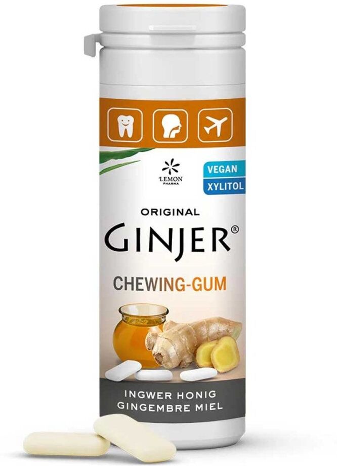 Ingwer Ginjer Kaugummi Honig