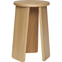 Hübsch Hocker 55 cm aus Eichenholz