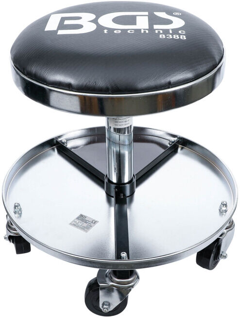 BGS Tabouret d'atelier avec 5 rouleaux Ø 360 mm ; BGS technic (8388)