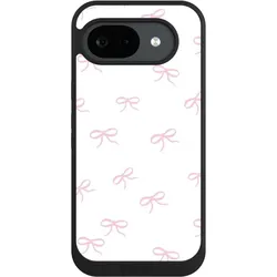 Nivocase Handyhülle für Google Pixel 10a Hülle NIVOpure Case Schwarz Muster Schleife Schleifen (Google Pixel 10a), Smartphone Hülle, Schwarz