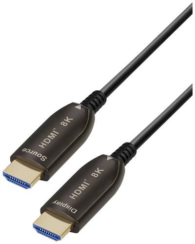 Maxtrack HDMI Anschlusskabel HDMI-A Stecker, HDMI-A Stecker 20.00m Schwarz C 507-20ML 8K UHD HDMI-Kabel