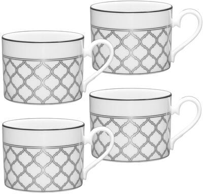 Noritake Eternal Palace Set of 4 Teacups, 8 oz.