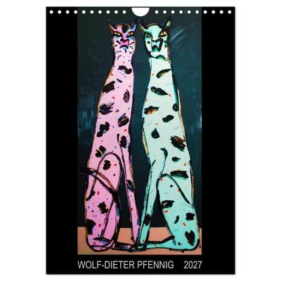Wolf-Dieter Pfennig Kalender (Wandkalender 2027 DIN A4 hoch), CALVENDO Monatskalender