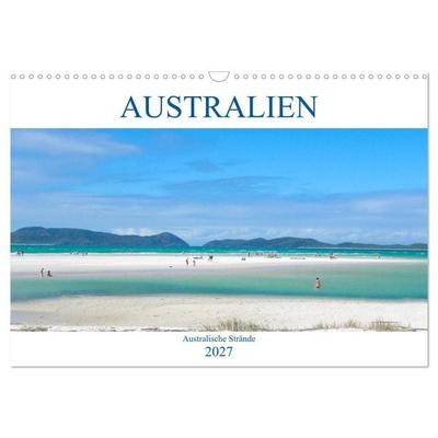 Australien - Australische Strände (Wandkalender 2027 DIN A3 quer), CALVENDO Monatskalender
