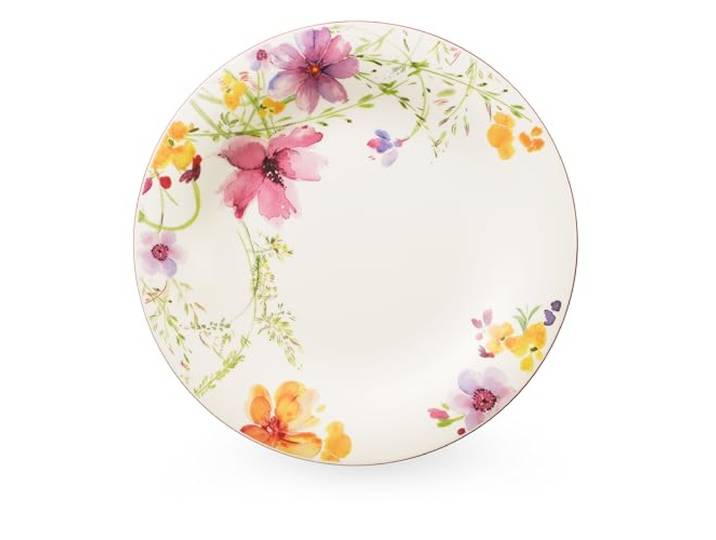Villeroy & Boch 1041002620 Assiette Plate\, Porcelaine\, Blanc/Multicolore