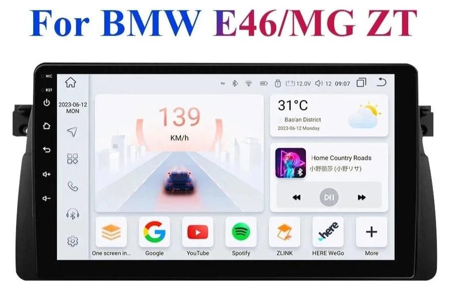 Selius CarPlay Multimedia Autoradio met Android Automultimedia Scherm