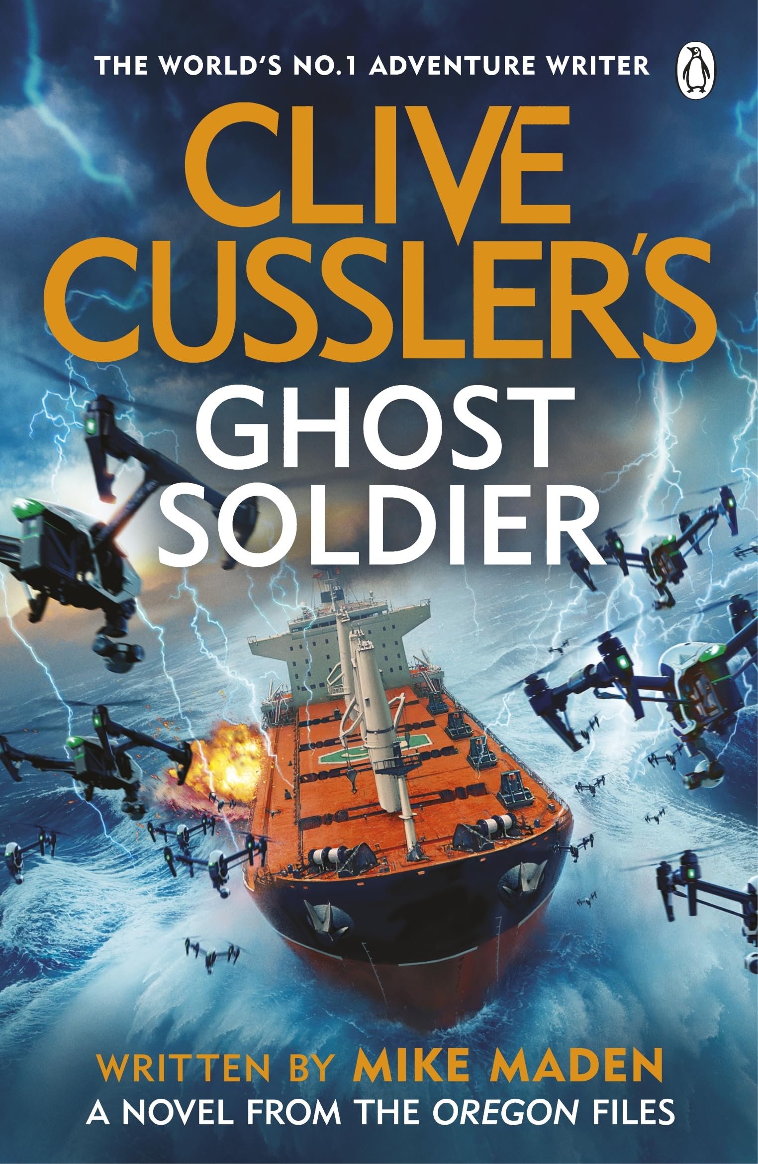 Mike Maden - Clive Cussler’s Ghost Soldier: A Gripping Oregon Files Thriller of Technology, Terror, and Global Conflict - Preis vom 09.10.2026 07:28:09 h