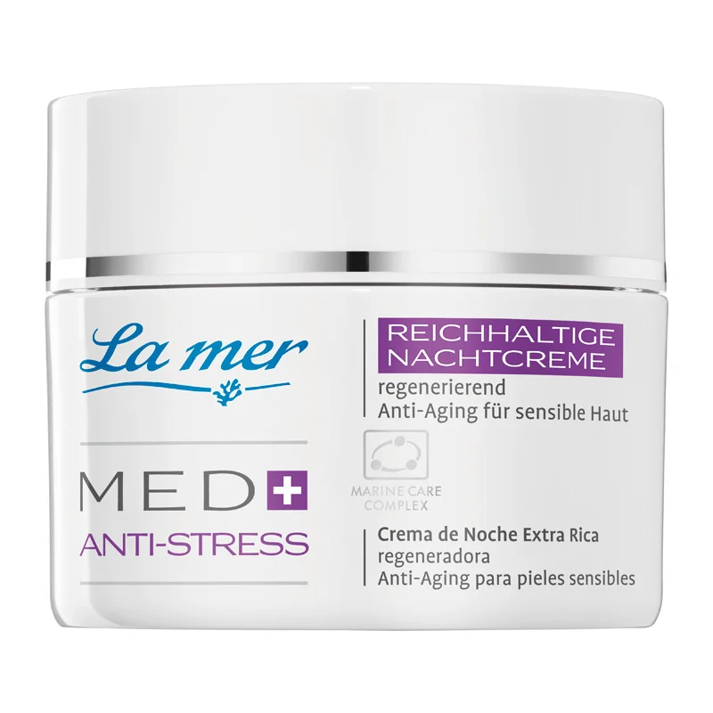 La mer Med+ Anti-Stress, Reichhaltige Nachtcreme o.P., 50ml 70323000