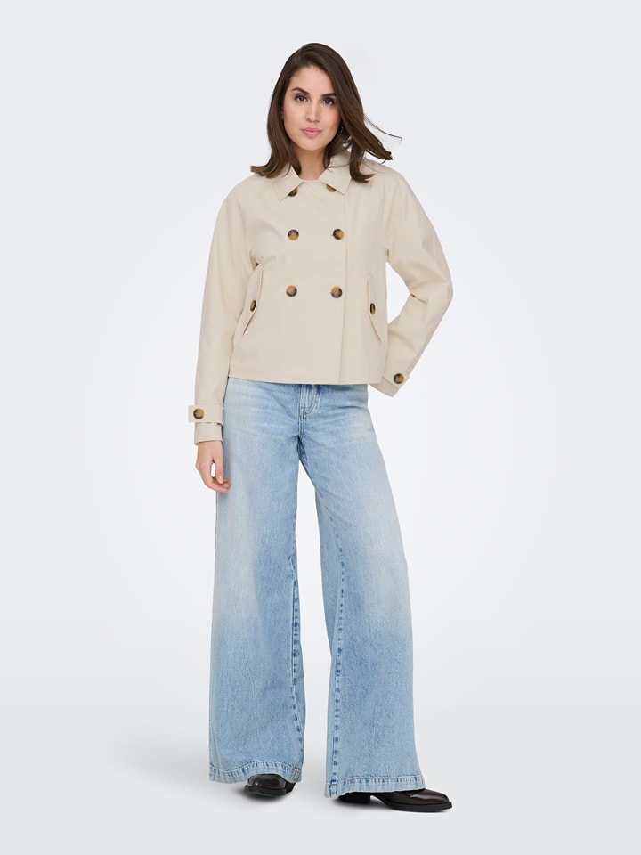 ONLY Übergangsjacke in Beige - M