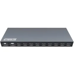 SpeaKa Professional SP-WC-200 HDMI-Switch mit Fernbedienung, Ultra HD-fähig 198, Switch Box