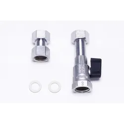 Warmwasser Anschluss Set 1/2'' Aufputz