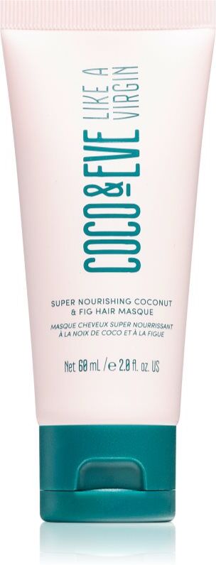 Coco & Eve Like A Virgin Super Nourishing Coconut & Fig Hair Masque masque nourrissant en profondeur pour des cheveux brillants et doux 60 ml