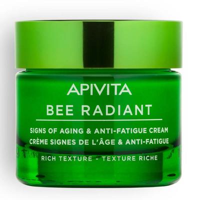 Apivita Bee Radiant Signs of Aging & Anti-Fatigue Rijke Gel-Creme 50 ml Creme