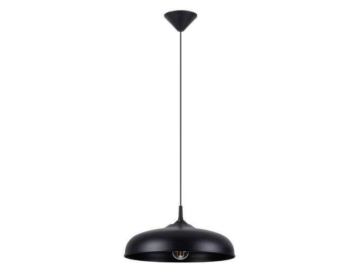 Pendelleuchte GINA Schwarz 1xE27 15W Stahl 74x38x38cm Sollux Lighting