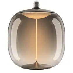 Osram E27 Vintage Lampe 1906 Big Oval Magnetic Smoke dimmbar 12W wie 35W extra warmweißes Licht