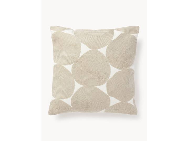 Housse de coussin brodée Bardia