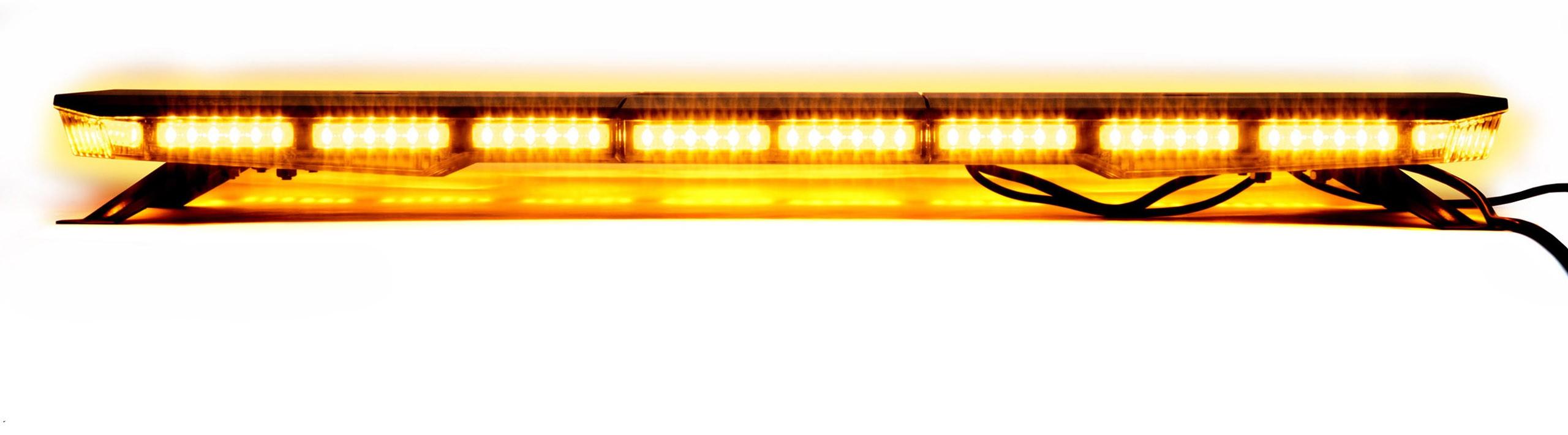 LED-Warnleuchte 612W Beam ECE R65 Homologation 51 Leuchtmodi 12V24V ORANGE
